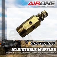 Airone 1/4 Adjustable Muffler - Suits Air Suspension and Onboard Air Systems