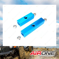 Airone Air Manifold Block - Blue Anodised Aluminium 2 Way or 3 Way Available