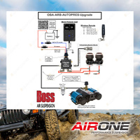 Airone Auto Pressure Controller with Fittings & Water Trap Suit ARB Compressors