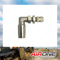 Airone Airbag Inflation Schrader Valve Elbow 90 Degree Push-to-Connect Fitting