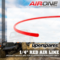 Airone 1/4" Red Air Line - Sold Per Metre for Air Suspension and Load Assist
