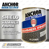 1 x Anchor Hammer Finish Blue 4L - Durable Protective Good Slip Resistance