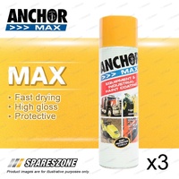 3 x Anchor Max New Cat Yellow 400G - High-Performance Versatile Application