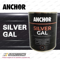 Anchor Silver Gal 1L - Excellent Coverage and Durable Coat Bright Silver