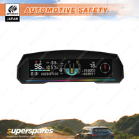 Autobacs Vehicle Monitoring Information Cluster - Durability and Versatility