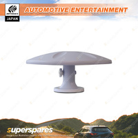 Autobacs 360 Omni-Directional Digital TV Antenna White - Strong ABS Plastic