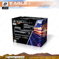 Autobacs QHD Dual Dash Camera with Wifi & GPS 2K + FHD 1080P 64GB Sandisk