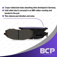 4Pcs BCP Rear Ceramic Brake Pads for Mazda 3 BM BN 2.0L 2.2L 2.5L CX-3 DK 1.5L