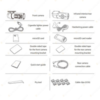 Blackvue FHD Cloud Ready Infrared Dash Cam Dual Channel 64GB DR770X-2CH-IR-64-II