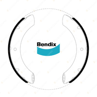 Bendix Front Brake Shoes for Toyota Landcruiser FJ40 FJ43 FJ45 FJ55 Stout RK101