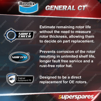 Rear Brake Rotors + Pads Kit for Holden Commodore Calais VE Statesman Caprice WM