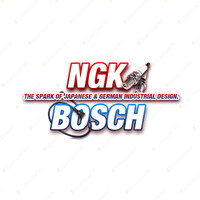4 x NGK Spark Plugs + Bosch Ignition Leads Kit for Nissan Primera P11 1.8L 2.0L