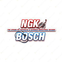 4 x NGK Spark Plugs + Bosch Ignition Leads Kit for Daihatsu Feroza F300 F310 I4