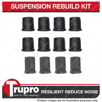 12 Pcs Rear Suspension Bushes Kit Spring Complete for Toyota Hilux 2WD IFS 88-04
