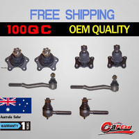 8 Ball Joints Tie Rod Ends for Toyota Hilux IFS 4WD Hilux RZN167 RZN169 89-05