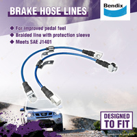 Bendix Front ULT+ Brake Hose Kit for Ford Mustang FM FN 2.3L 5.0L 2014-2023