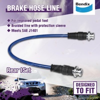 Bendix Rear Axle Brake Hose Kit for Ford Ranger PX 2.0L 2.2L 3.2L 11-22 BHK129R