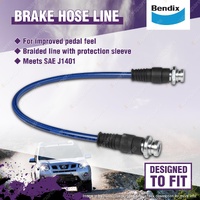 Bendix Rear Brake Hose Kit for Toyota Hilux GGN25 KUN26 Landcruiser LJ70 RJ70