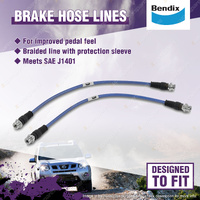 Bendix Rear Inner Brake Hose Kit for Isuzu D-Max TFR TFS TFR87 TFR40 TFR41 477mm