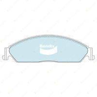 4pcs Bendix Front General CT Brake Pads for Ford Territory SZ 2.7 SX SY 4.0