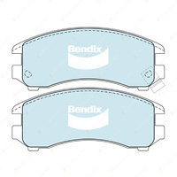 4x Bendix Front General CT Brake Pads for Nissan 180SX Silvia S13 Pulsar N12 N13