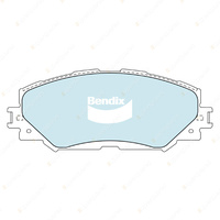 4 Bendix Front General CT Brake Pads for Toyota Corolla ZRE152 ZRE153 172 ZRE182