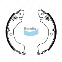 Bendix Rear Brake Shoes for Mitsubishi Lancer CA CB 1.5 56 kW 61 kW FWD