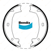 Bendix Park Hand Brake Shoes for BMW 3 E46 E90 E91 E92 E93 F30 F31 4 F32 F33 F36