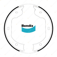 4Pcs Bendix Parking Brake Shoes for BMW X3 E83 X6 E71 E72 F16 F86 Z4 E86 E85