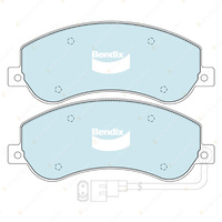 4pcs Bendix Front Heavy Duty Brake Pads for Ford Transit VM 2.2 2.4 D TD