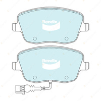 8Pcs Bendix Front + Rear Euro Brake Pads for Volkswagen Polo 9N 1.6L 2004-2006