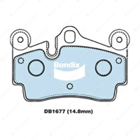 8Pcs Bendix F + R Euro Brake Pads for Volkswagen Touareg 7L 7P Brembo Caliper