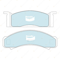 8Pcs Bendix F + R GCT Brake Pads for Ford Falcon XA XB XC Kelsey-Hayes Caliper