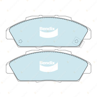 8Pcs Bendix F + R GCT Brake Pads for Honda Accord CD 2.2L 93-97 With Front Disc