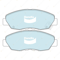 8Pcs Bendix Front + Rear GCT Brake Pads for Honda Accord CD 2.2L FWD 1993-1997