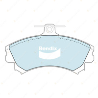8Pcs Bendix Front + Rear GCT Brake Pads for Mitsubishi Colt RG 1.5L 77kW 06-12