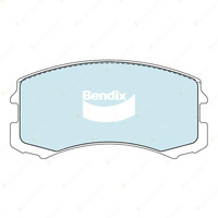 8Pcs Bendix Front + Rear GCT Brake Pads for Mitsubishi Colt RG 1.5L 72kW 04-06