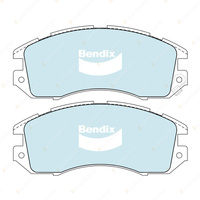 8Pcs Bendix Front + Rear GCT Brake Pads for Subaru Outback BG BG9 2.5L 1996-1999