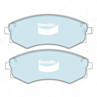 8Pcs F + R Bendix GCT Brake Pads Set for Nissan Bluebird U13 U14 2000 SSS Turbo