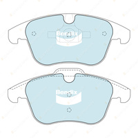 8Pcs Front + Rear Bendix GCT Brake Pads Set for MG 6 1.8 T 118kW FWD 2010-2017