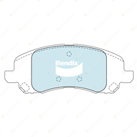 8Pcs Front + Rear Bendix GCT Brake Pads Set for Chrysler Sebring JS 2.0 2.4 2.7