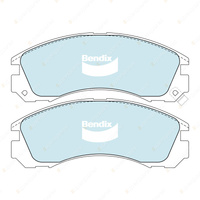 F + R Bendix ULT4WD Brake Pads Set for Mitsubishi Lancer C6A C7A CA CB CZ Verada