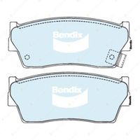 Bendix 4WD Brake Pads Shoes Set for Suzuki Vitara ET TA 1.6L AWD Wagon 1988-1995