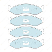 Bendix Front HD Brake Pads + Rear Shoes for Kia Carnival UP 2.5 99-01 252mm Drum