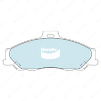 4pcs Bendix Front 4WD Brake Pads for Ford Courier PE PG PH Ranger PK PJ