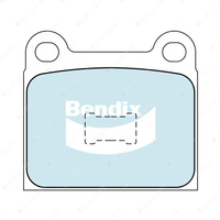 4 x Bendix Front Euro Brake Pads for Volkswagen Golf MKI 17 155 Passat 32 manual