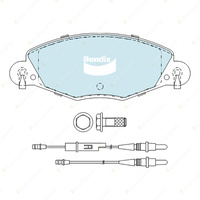4pcs Bendix Front Euro Brake Pads for Citroen C5 RC 2.2 HDi 98 kW FWD