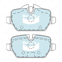4pcs Bendix Rear Euro Brake Pads for BMW 1 E87 E82 3 318 320 E46 E90 E91