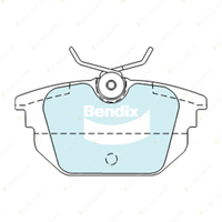 4pcs Bendix Rear Euro Brake Pads for Lancia Delta 836 2.0 16V Turbo 142 kW