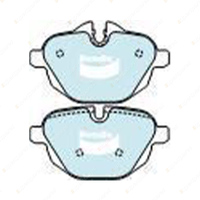 4pcs Bendix Rear Euro Brake Pads for BMW i8 I12 X3 F25 X4 F26 xDrive AWD